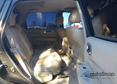 2015 Nissan Pathfinder Platinum из США, поврежденный, VIN 5N1AR2MMXFC643896